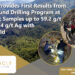 Pinnacle Provides First Results from Underground Drilling Program at El Potrero; Samples up to 59.2 g/t Au and 424 g/t Ag with Visible Gold