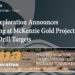 Puma Exploration Announces Trenching at McKenzie Gold Project to Define Drill Targets