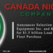 Canada Nickel Announces Selection of SMS Equipment Inc. and Komatsu for $1.5 billion Load & Haul Fleet Purchase