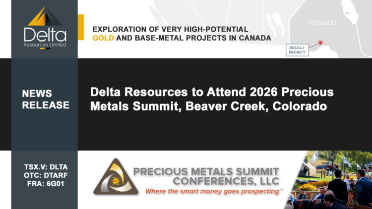 Delta Resources to Attend 2026 Precious Metals Summit, Beaver Creek, Colorado