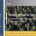Noble Minerals Prepares for Drill Program on the Lucas Gold Project